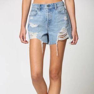 Hidden Denim Shorts